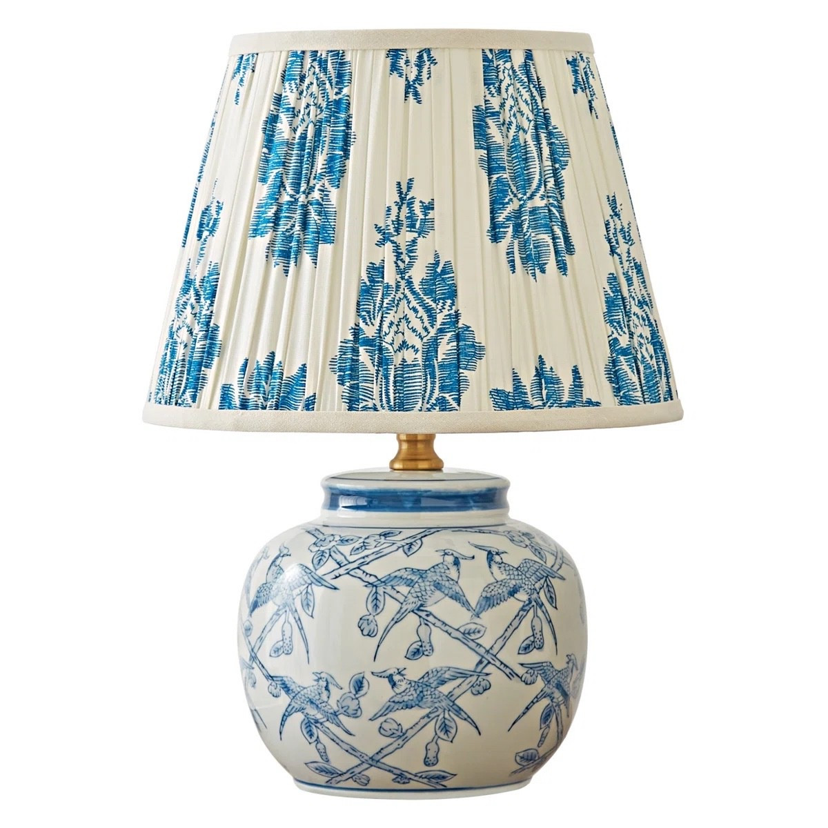 On sale under $75 💙✨ blue and white chinoiserie lamp small lamps kitchen lamp table lamps pleated lamp shade

#LTKHome #LTKdayinmylife #LTKootd