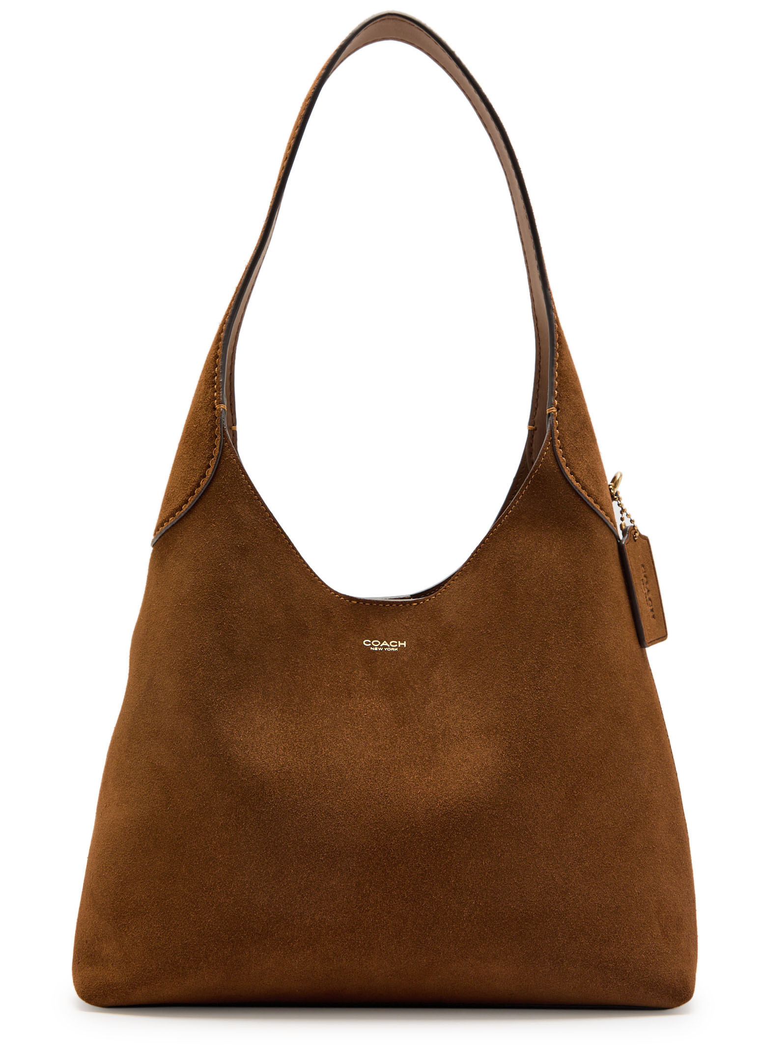 Brooklyn 28 suede shoulder bag | Harvey Nichols