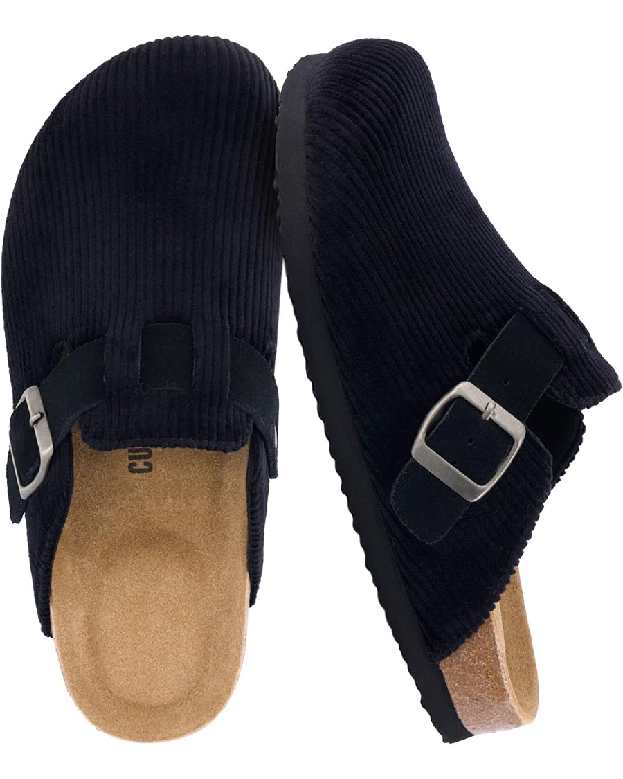 CUSHIONAIRE Hana Womens Clogs | Comfortable Vegan Suede Clogs for Women | Slip On Potato Shoes wi... | Amazon (US)