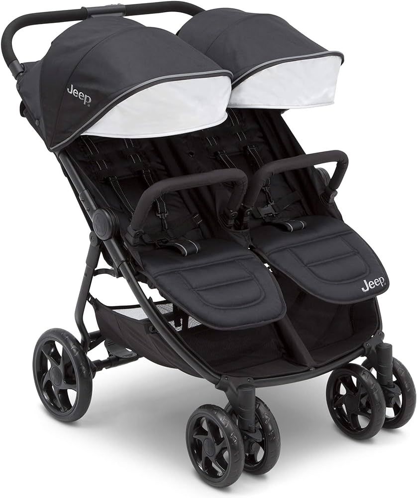 Jeep Destination Ultralight Side x Side Double Stroller, Midnight | Amazon (US)