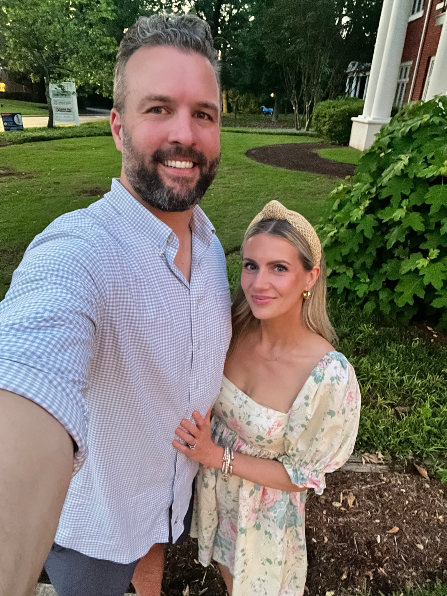 Date night outfit! Floral romper 