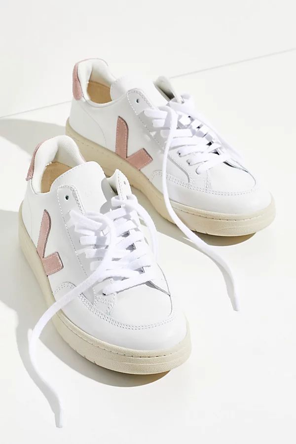 Veja V-12 Sneakers by Veja at Free People, Extra White / Babe, EU 38 | Free People (Global - UK&FR Excluded)