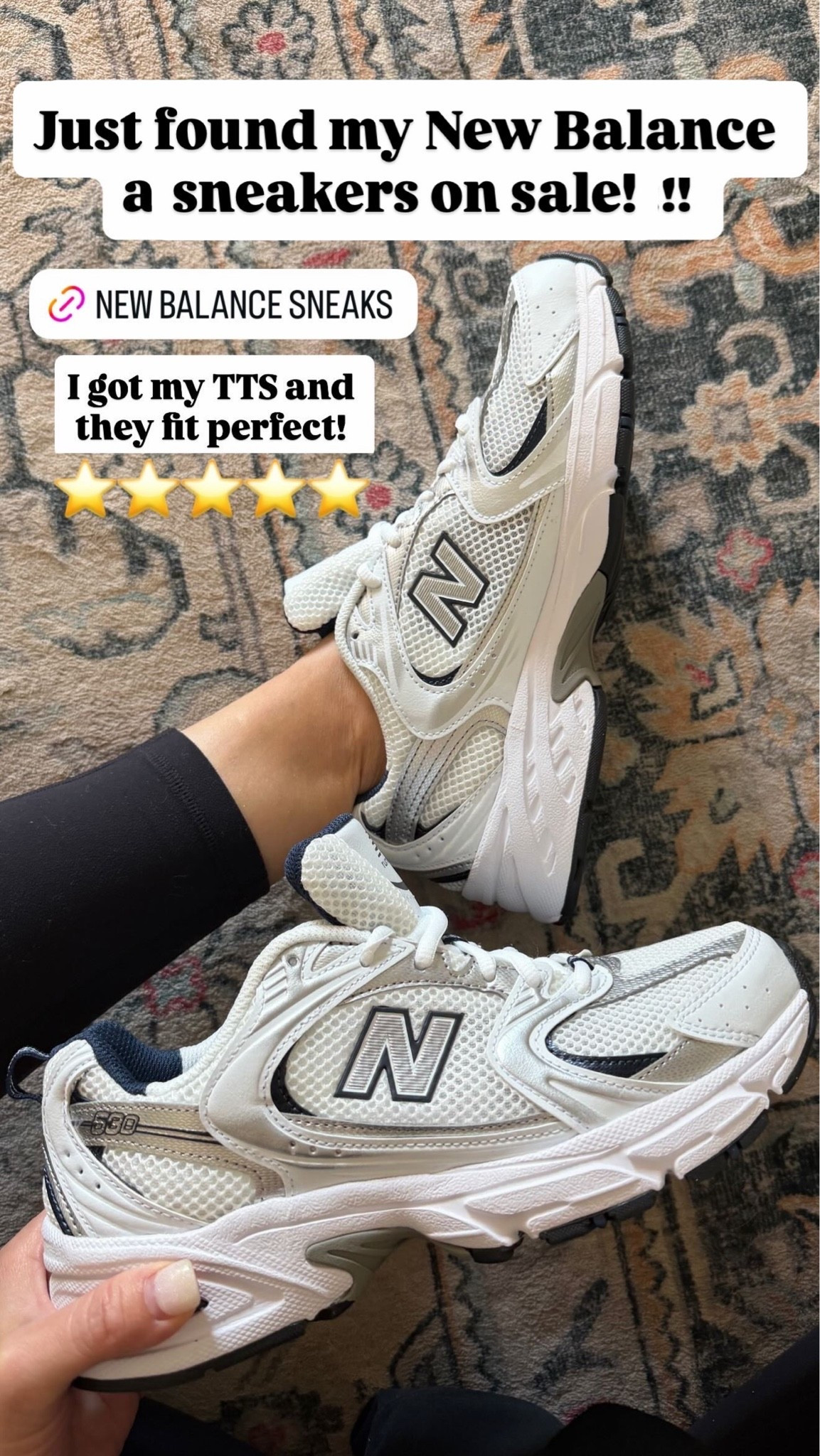 My New balance sneakers are on sale right now! I size up in all new balance sneakers. They’re so comfy!!

#LTKSaleAlert #LTKfitnessgoals #LTKActive