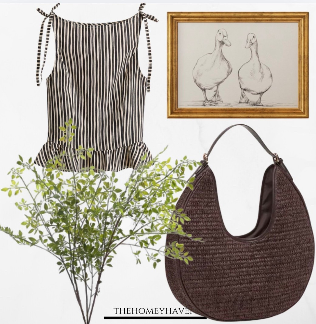 Spring + summer inspiration- these faux stems are so good too!!


Spring outfits, home decor, summer outfits, home, wall art, vase, stems, amazing finds, target home, old navy sale, H&M, living room decor, console table decor, master bath decor, straw bag, date night outfits, brown outfits, workwear, beach vacation 

#LTKootd #LTKSaleAlert #LTKHome
