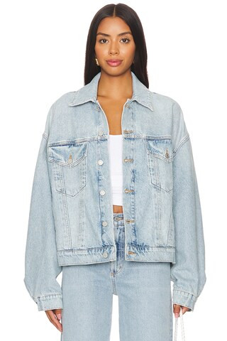 AGOLDE Dalton Balloon Jacket in Soul from Revolve.com | Revolve Clothing (Global)