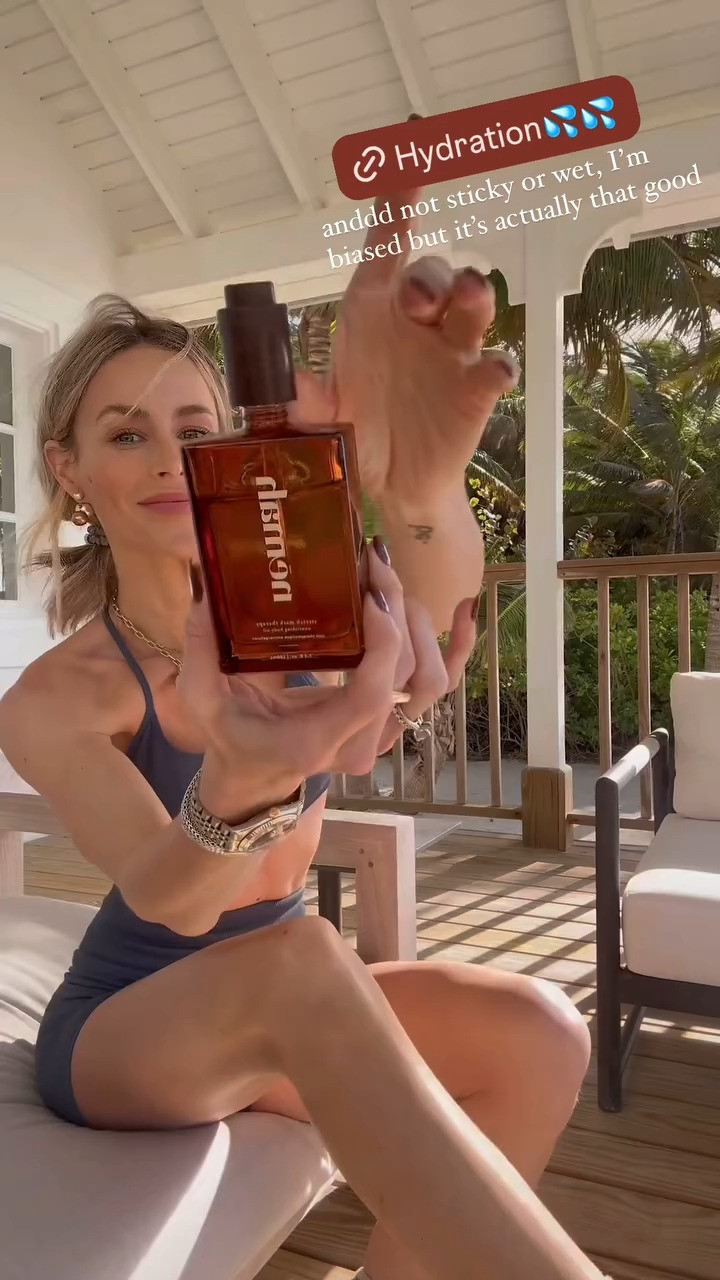 Hydration! & not sticky or wet!  

 #LTKStyleTip