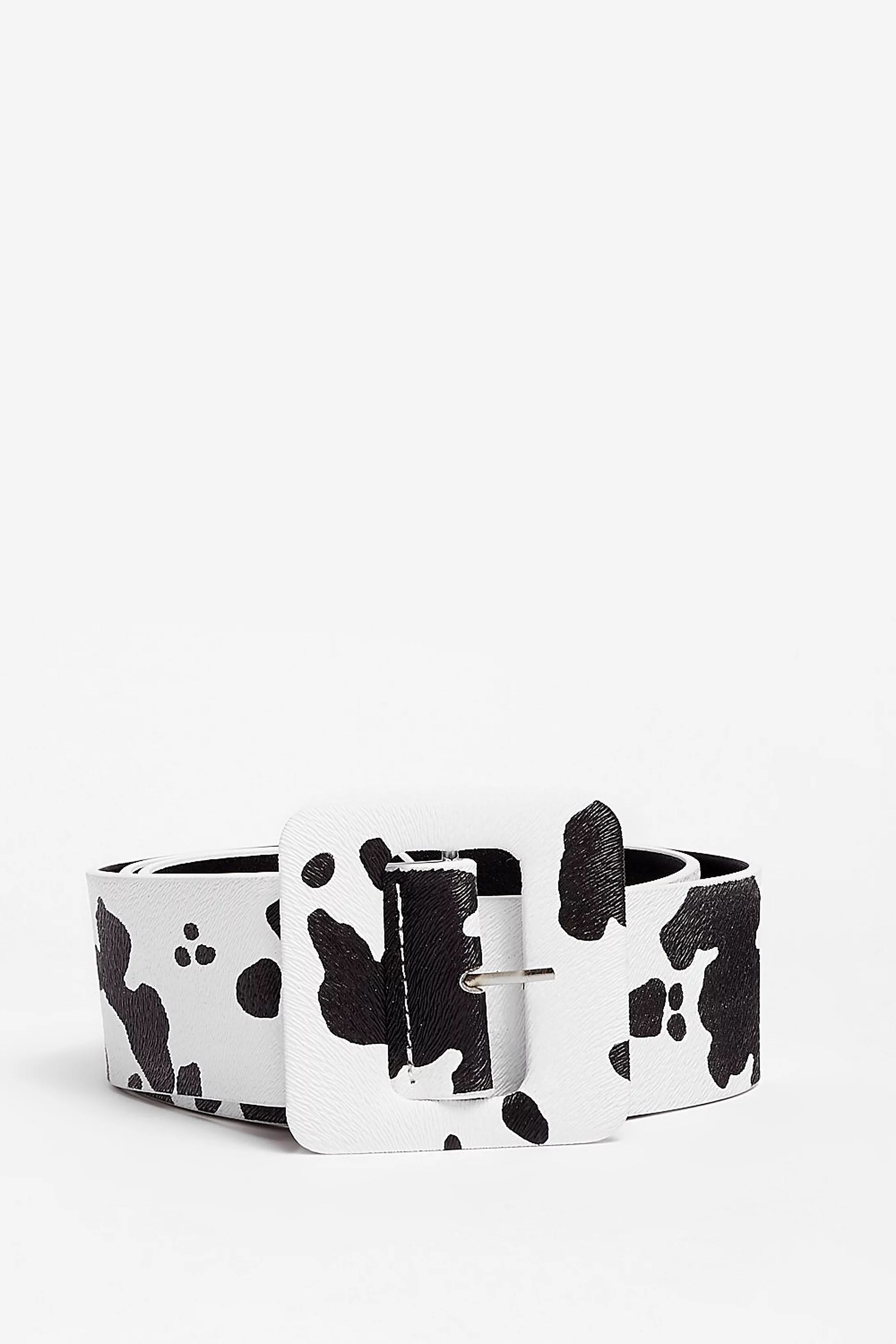 Cow Can I Help You Faux Leather Chunky Belt | Nasty Gal (US)