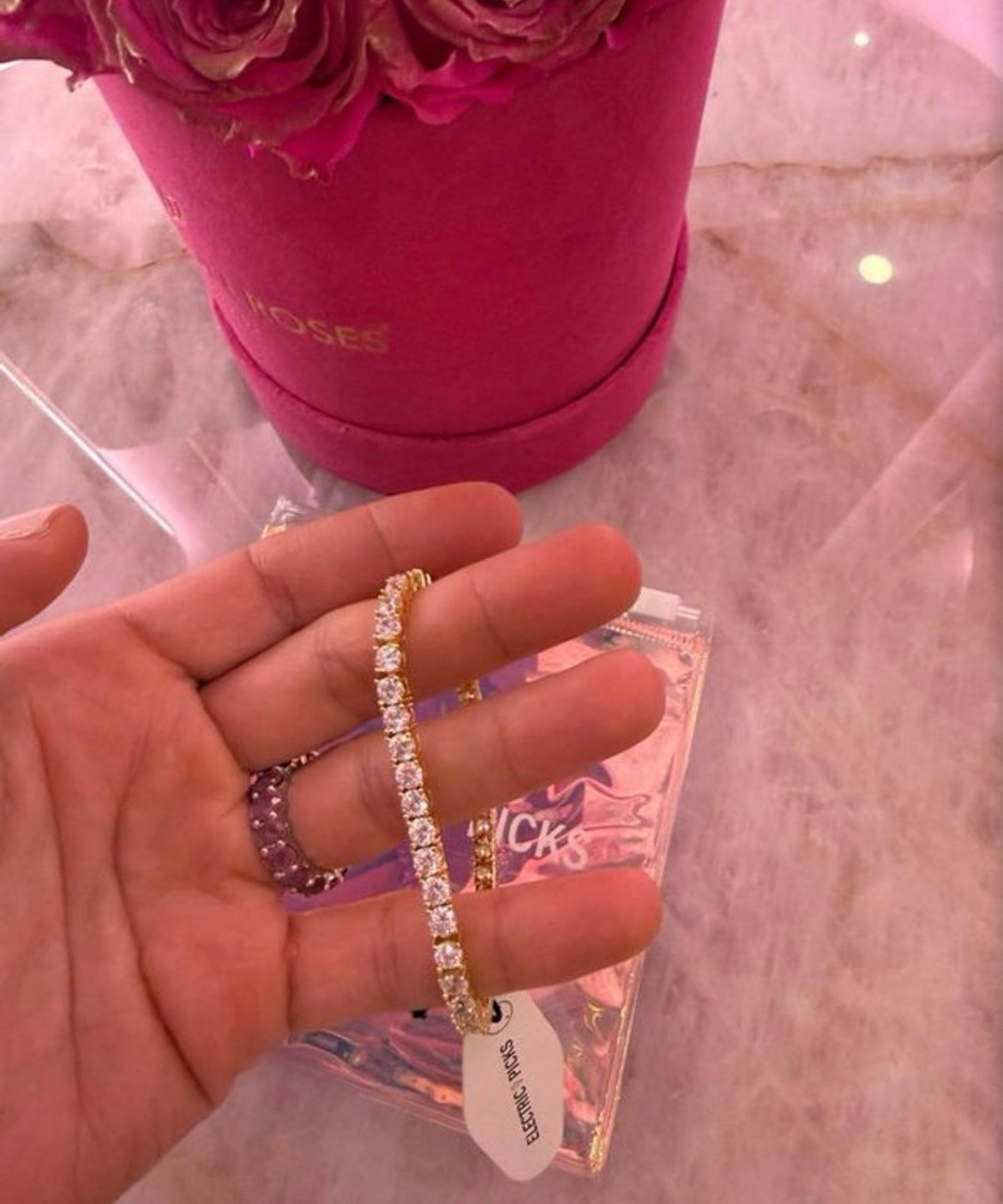 Tennis bracelet 

#LTKValentine #LTKdayinmylife #LTKgrwm