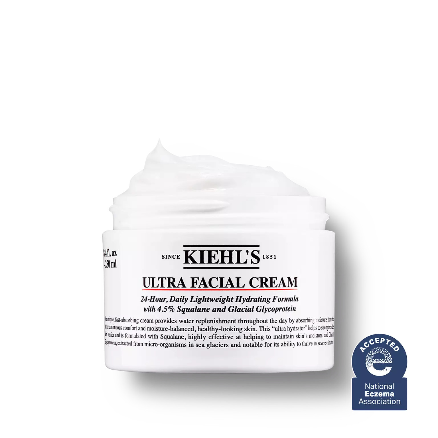 Ultra Facial Cream with 4.5% Squalane 72HR Hydration | Kiehl's | Kiehl's