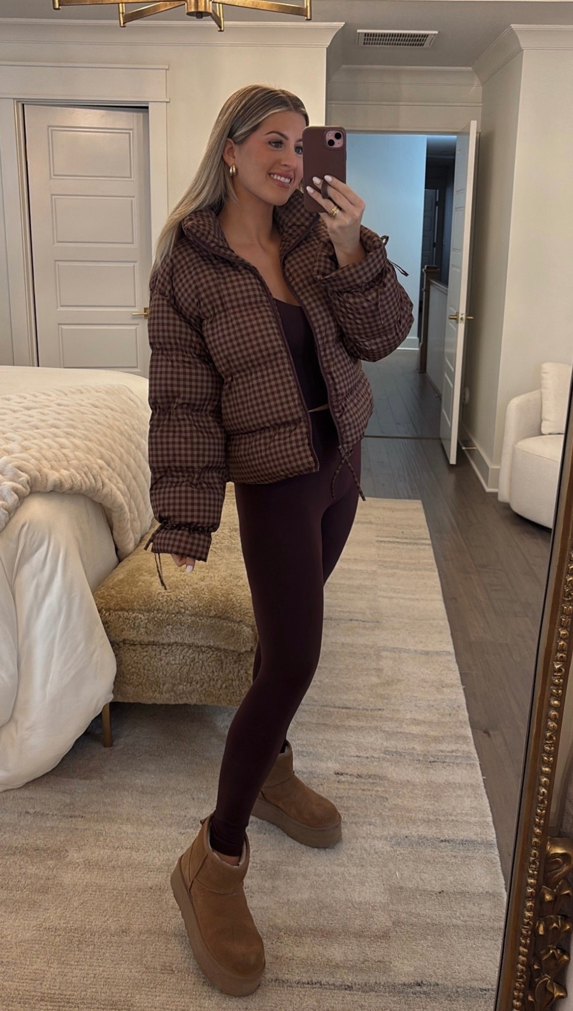 Love this target puffer coat 🤎