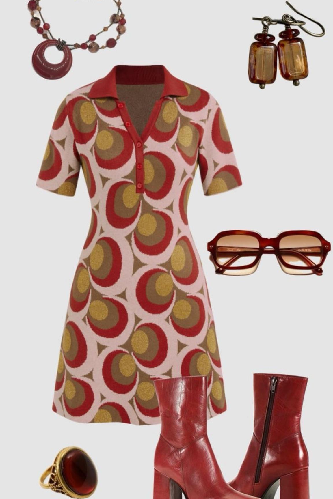 60s 70s inspired outfit 