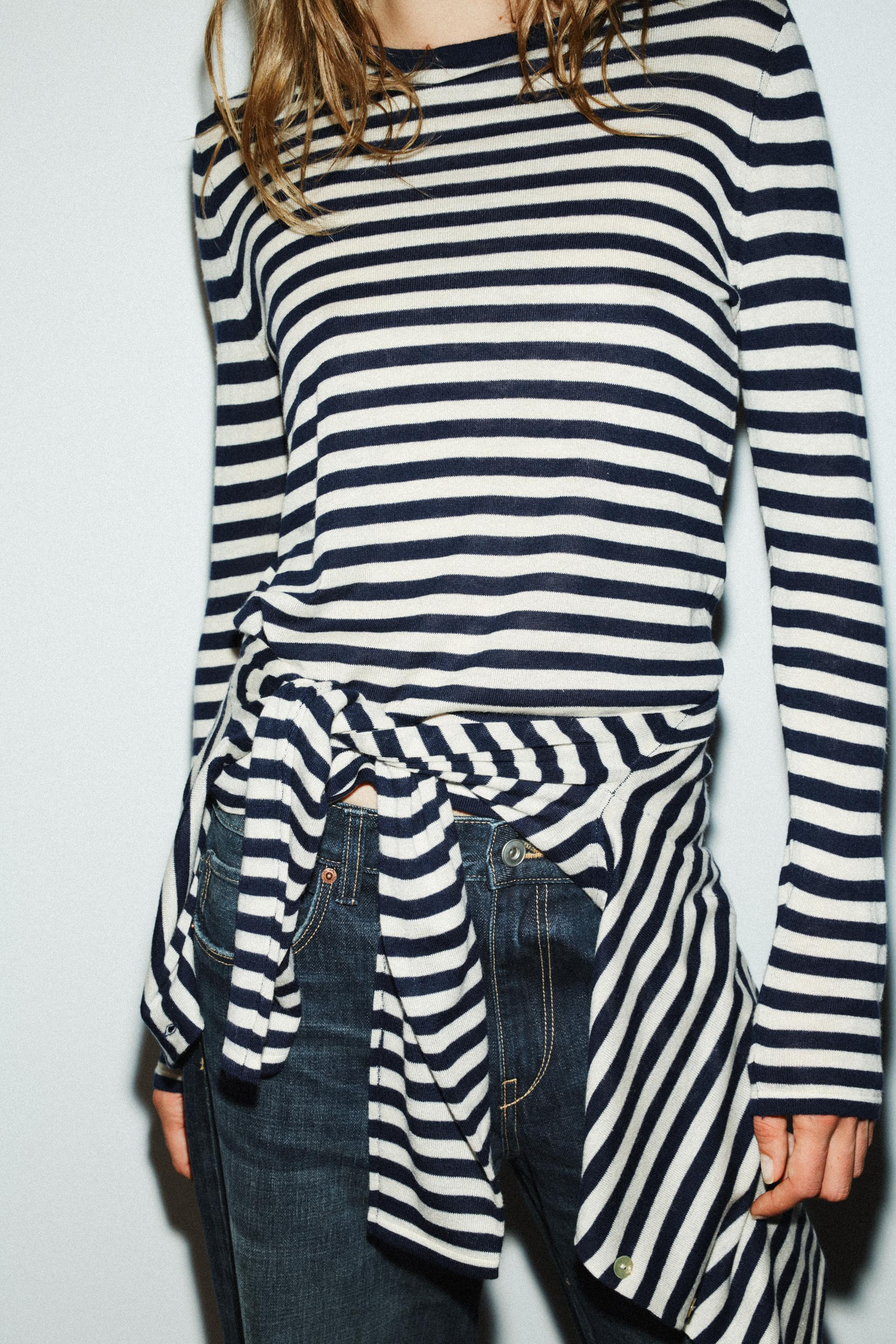 STRIPED KNIT SWEATER | Zara UK