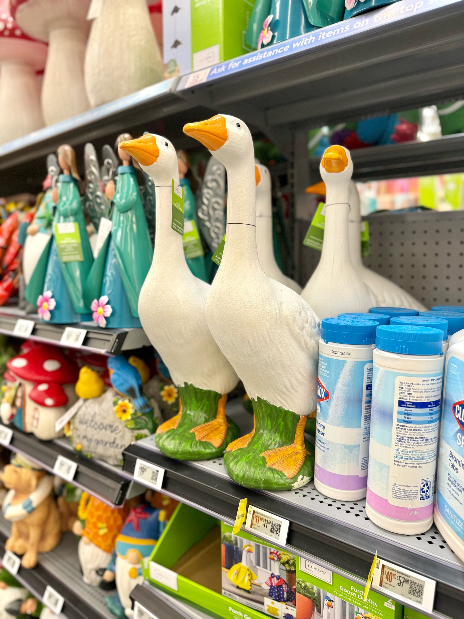 The viral porch goose is back in stock!