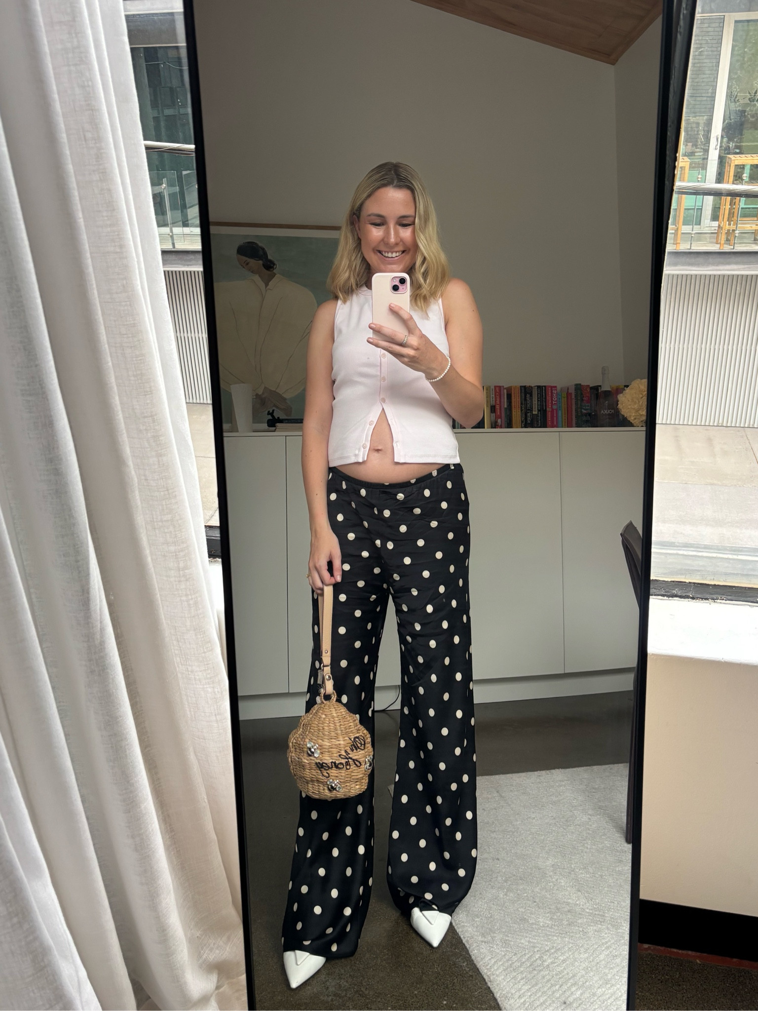 Cassie’s outfit for our team lunch

