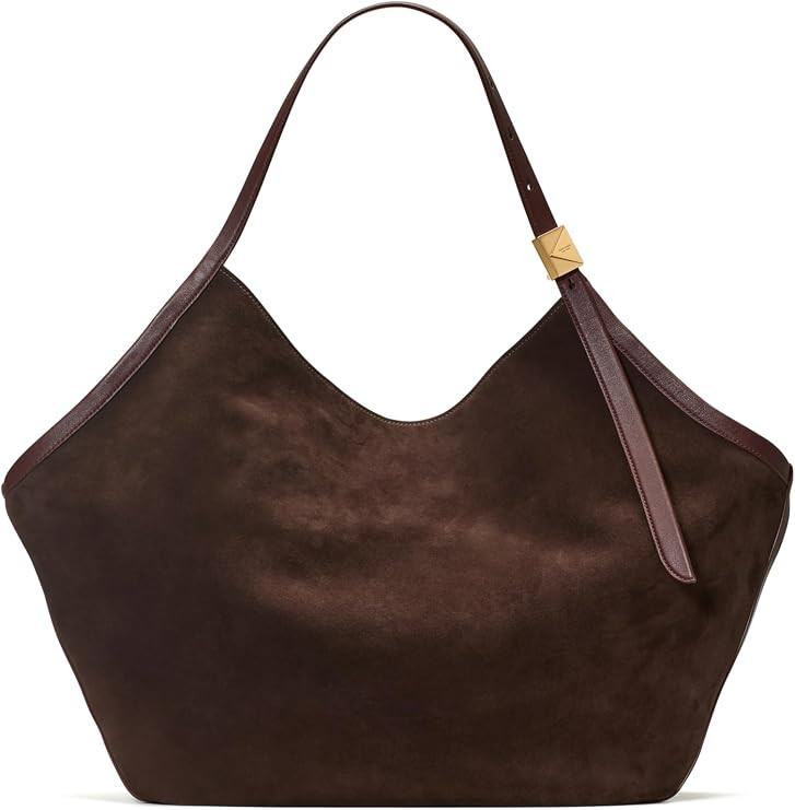 kate spade new york Deco Suede Extra Large Tulip Tote | Amazon (US)