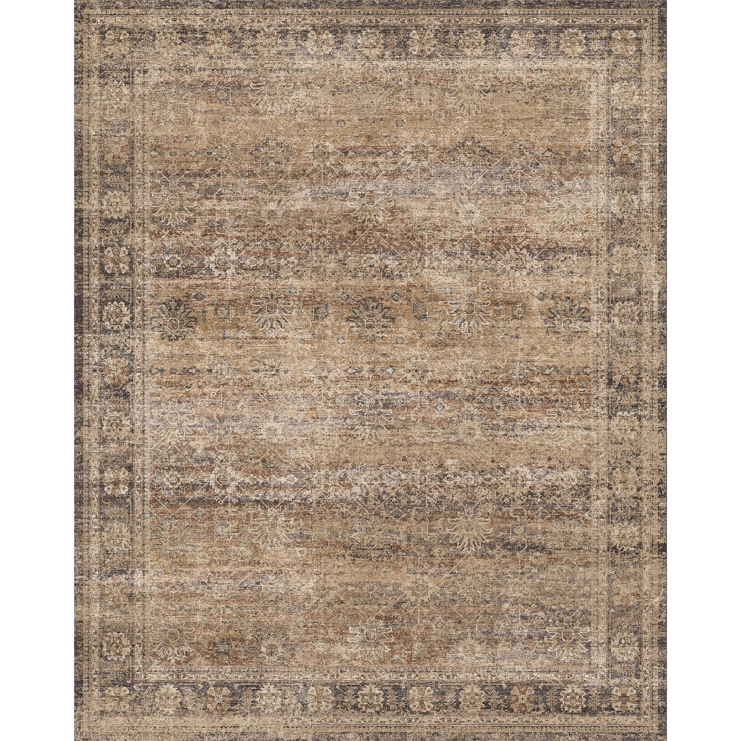BERTHMEER 8'x10' Area Rugs for Living Room Bedroom Office Dining Room Farmhouse Large Brown Rugs ... | Walmart (US)