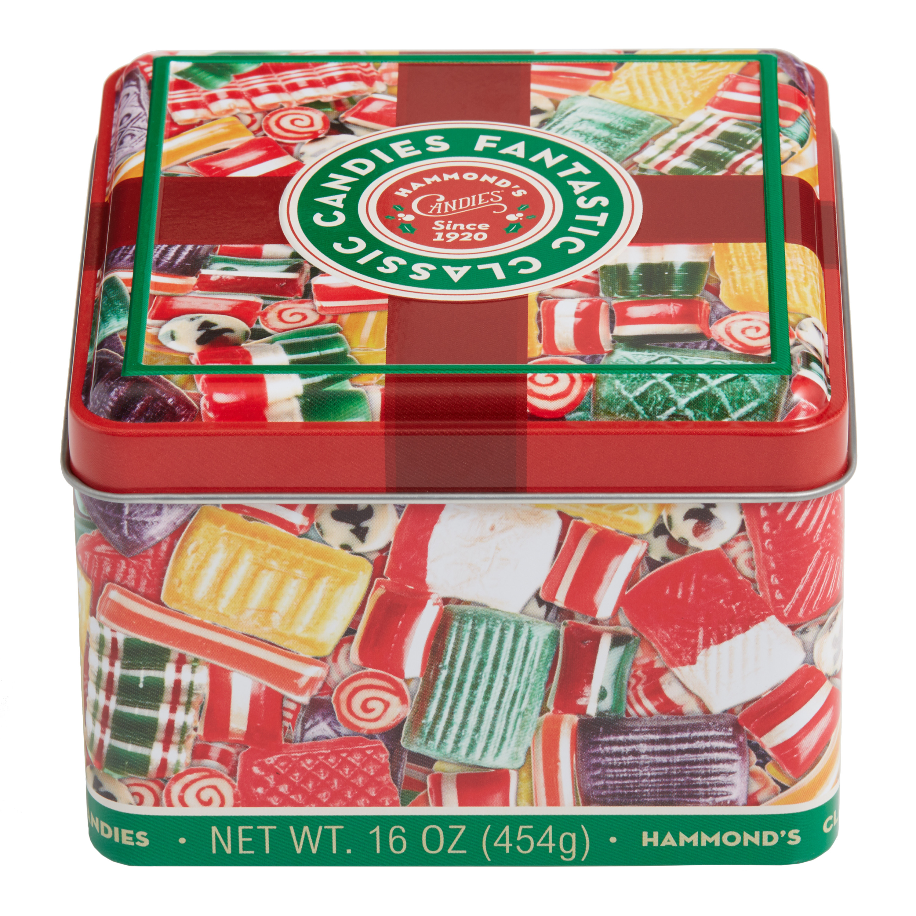 Hammond's Christmas Classics Hard Candy Gift Tin | World Market