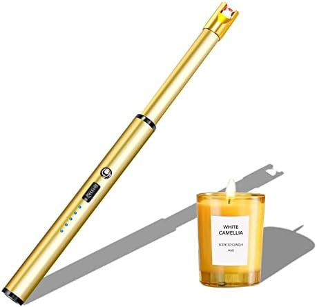 Amazon.com: Navpeak Candle Lighter Long Neck Windproof Electric Rechargeable Arc Lighter for Ligh... | Amazon (US)