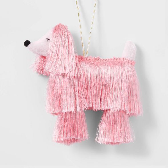Dog Christmas Tree Ornament Light Pink - Wondershop™ | Target