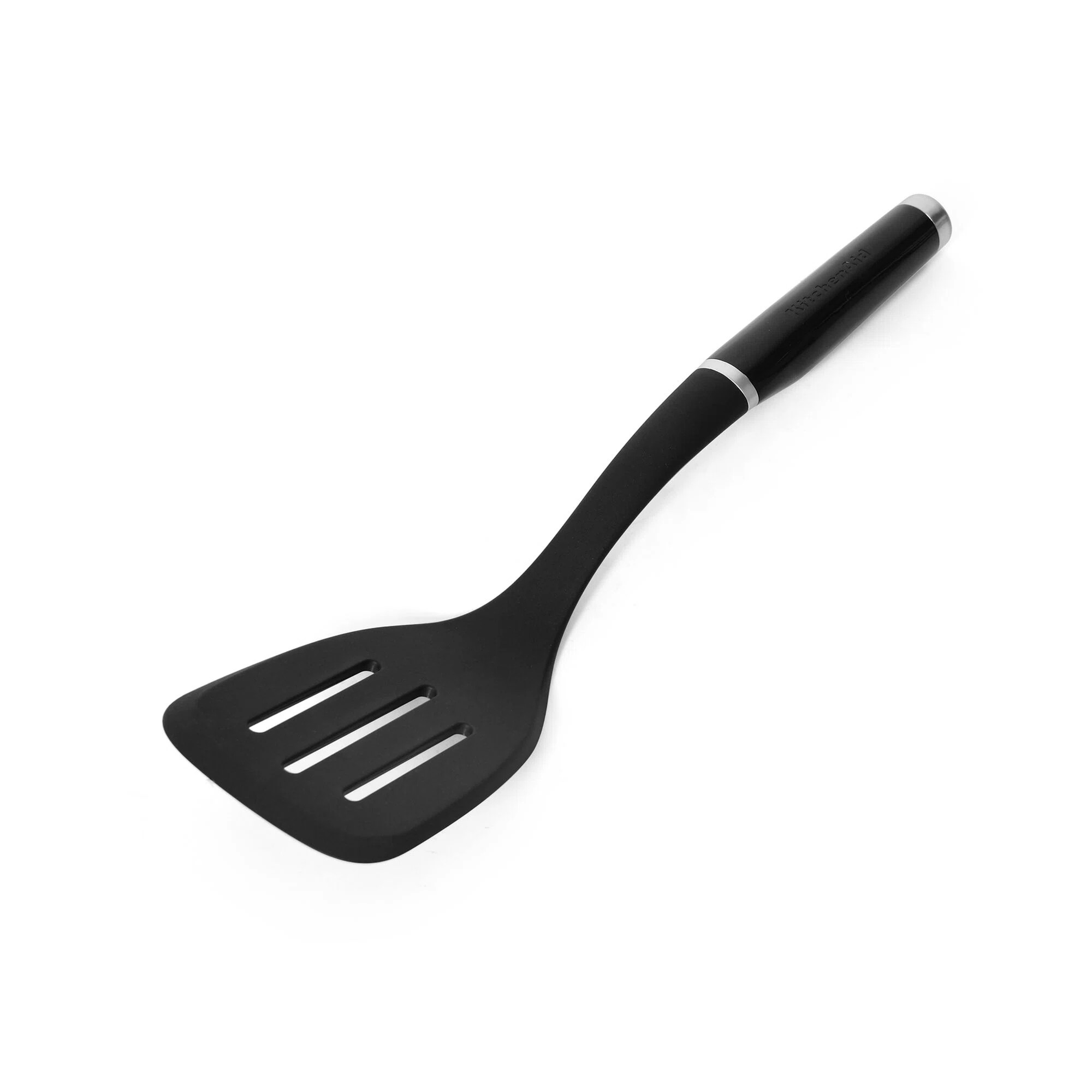 Kitchenaid Classic Slotted Turner, One Size, Black 2, 13.66-Inch | Wayfair North America