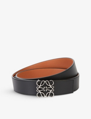 LOEWE
          
          Anagram adjustable leather belt | Selfridges