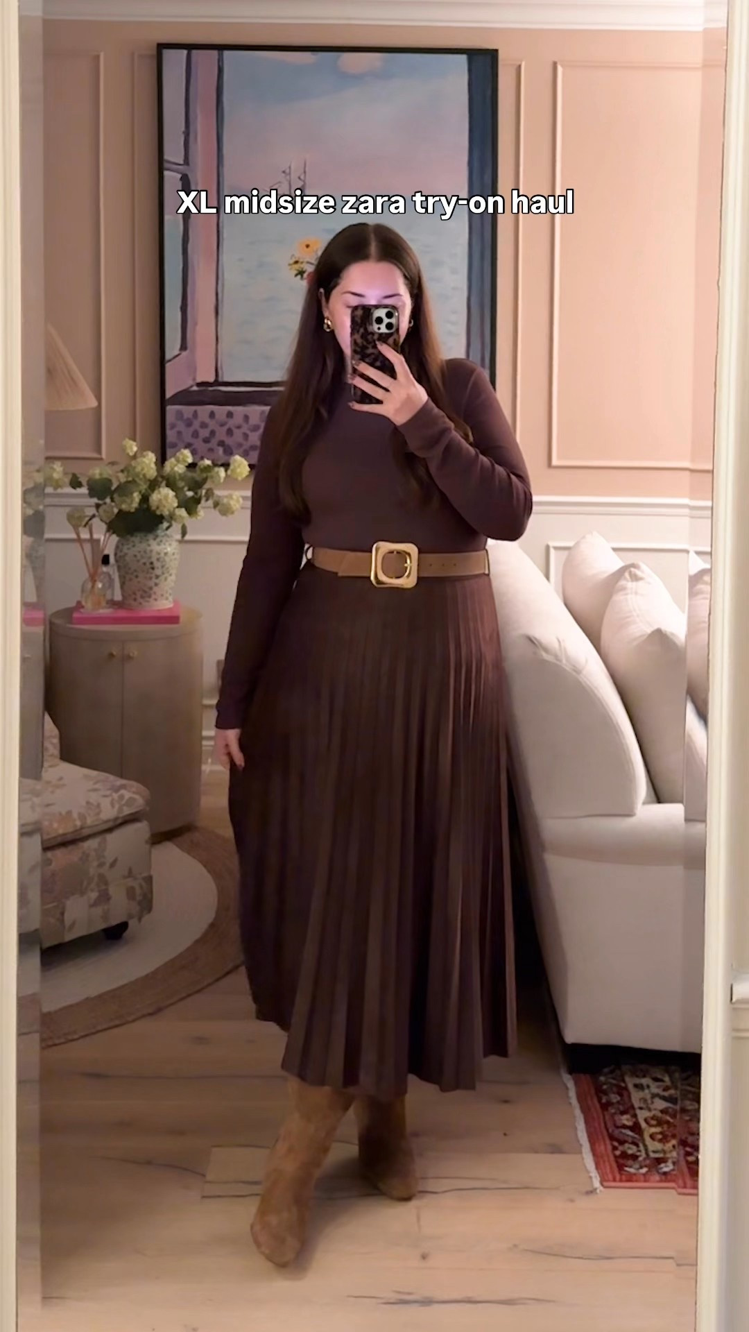 Zara try-on / size XL / fall dresses / coats / wide-calf boots / cardigan / office outfit / workwear / date night outfits

Sizing: L in sweater dress, brown lounge set / XL in everything else 

#LTKmidsize #LTKcurves #LTKfall