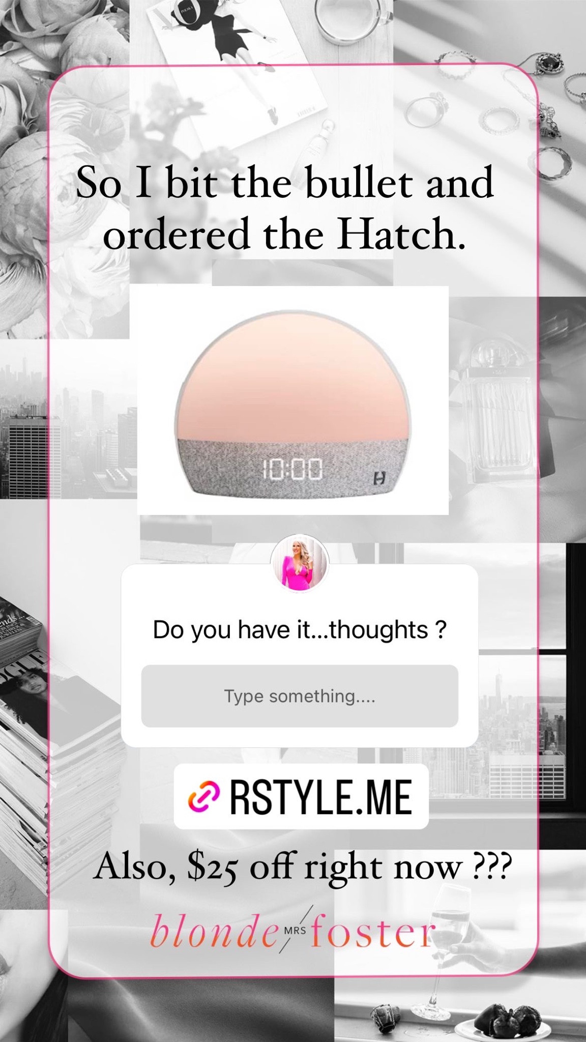 Hatch 
Christmas present 

#LTKunder100 #LTKGiftGuide