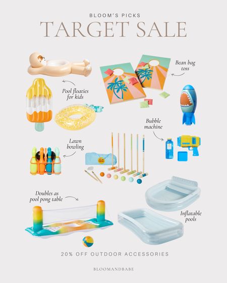Target Sale / Target Outdoor Sale / Memorial Day Sale / Pool Accessories / Pool Floats / Pool Games / Outdoor Games / Kids Backyard Games / 

#LTKSaleAlert #LTKSeasonal #LTKHome