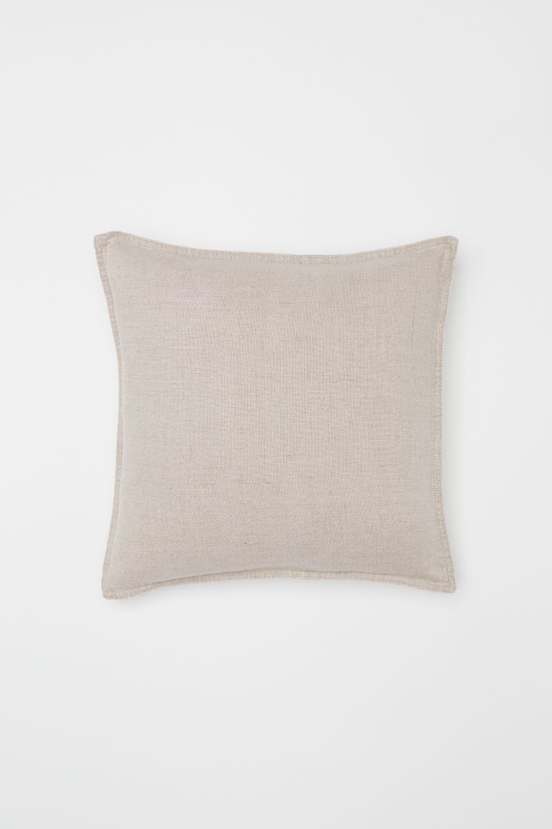 H&M Washed Linen Cushion Cover $9.99 | H&M (US)