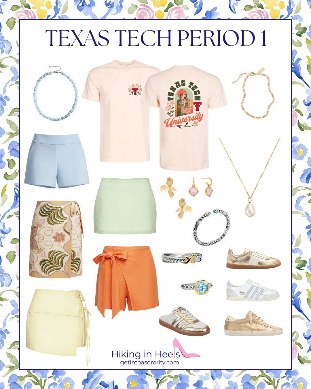 If you're participating in sorority recruitment at Texas Tech this fall, our lookbook is live!! ❤️🖤
Outfit inspiration for every round, including cute T-shirt ideas for Period 1!
#sororityrush #sororityrecruitment #ttu2030 #sororityrushcoach 

 