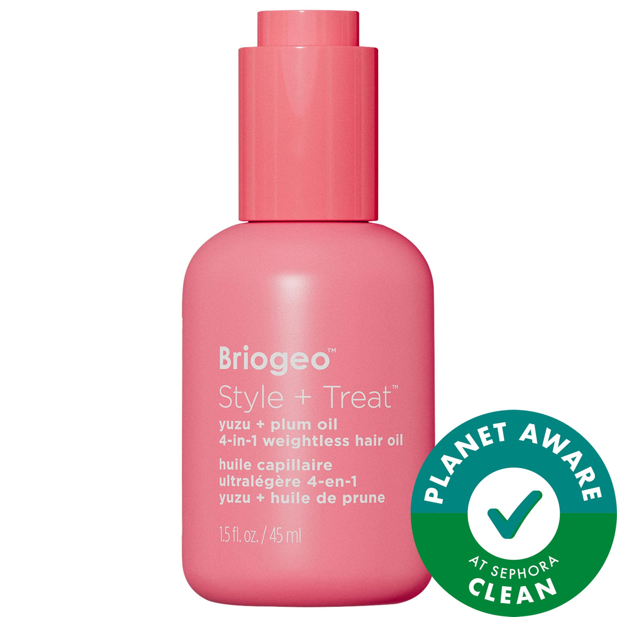 Briogeo Style + Treat 4-in-1 Smoothing, Weightless Hair Oil for Fine to Medium Hair 1.5 oz/45 ml | Sephora (US)