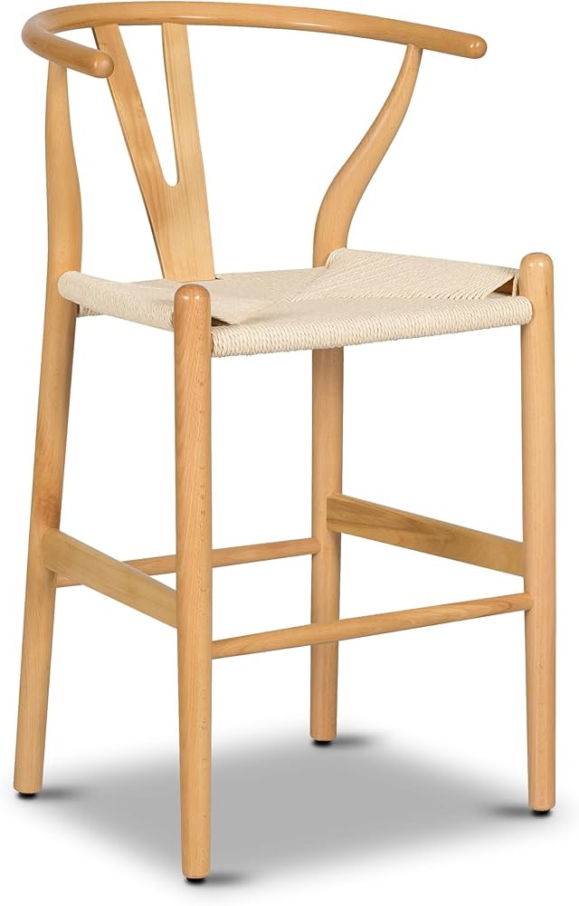 POLY & BARK Weave Counter Stool in Natural | Amazon (US)