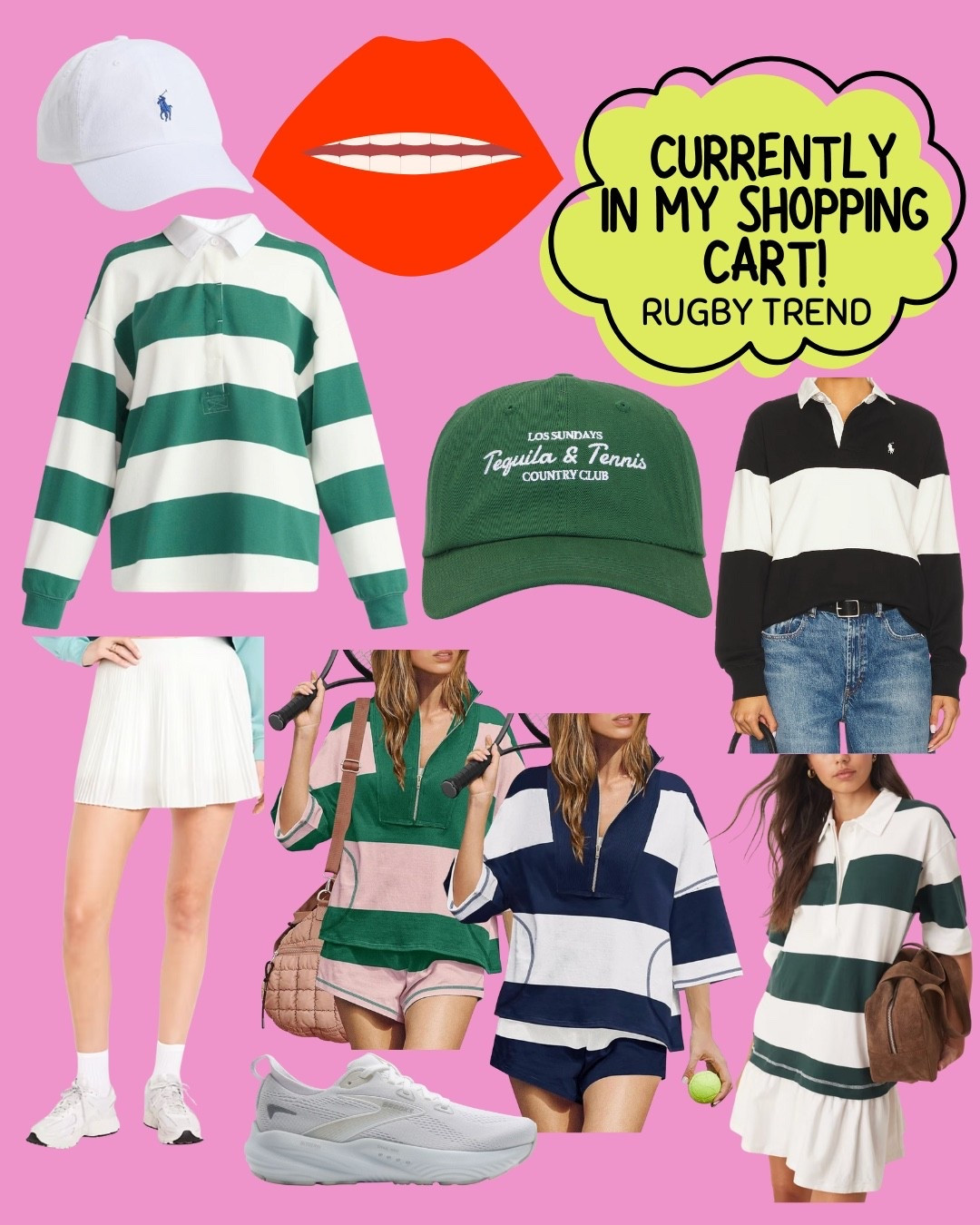 Rugby chic is having a major moment, and I’m here for it 🤍 Rounded up my favorite rugby-inspired finds—from classic striped polos to preppy layers you can style a million ways. Tap to shop my faves! #LTKfinds #RugbyTrend

#LTKFindsUnder100 #LTKFindsUnder50 #LTKActive