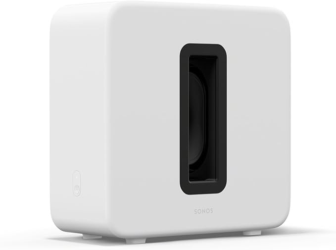 Sonos Sub 4 - Wireless Subwoofer - White | Amazon (US)