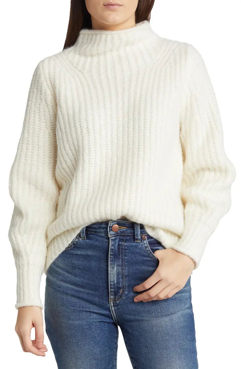 Madewell Loretto Funnel Neck Sweater | Nordstrom | Nordstrom