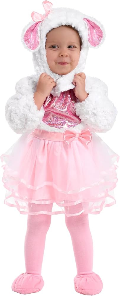 Spooktacular Creations Halloween Baby Girls Pink Lamb Costume for Toddler, infants Halloween, Ani... | Amazon (US)