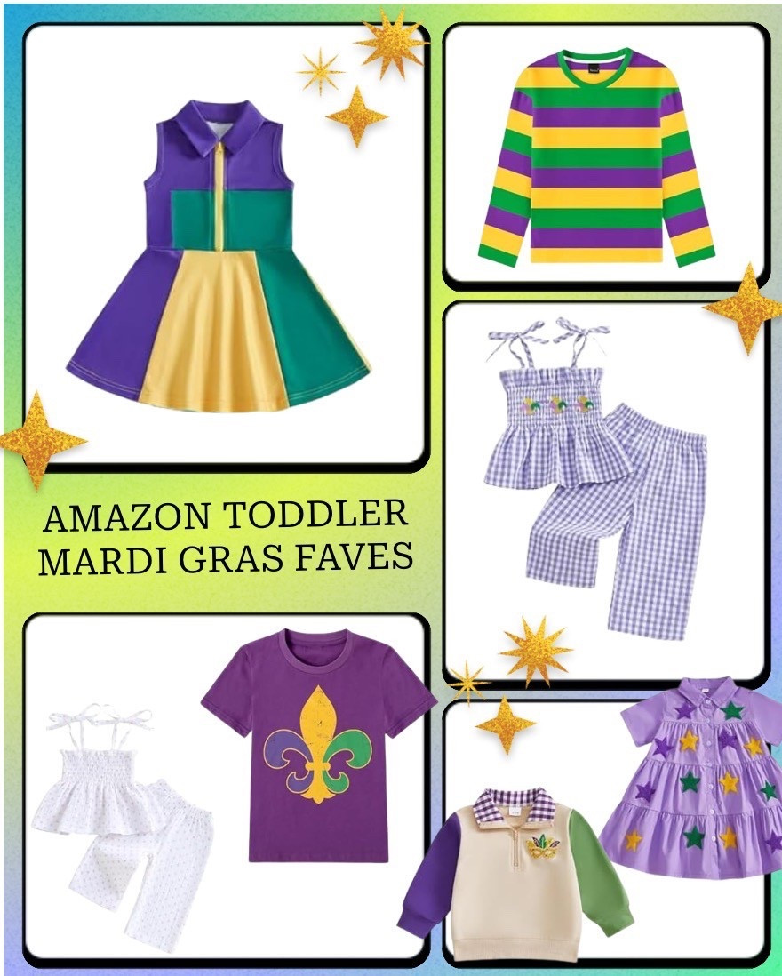 Sharing some of my favorite Amazon finds for toddler Mardi Gras! 

Linked on LTK and my Amazon storefrontt



#LTKmomlife #LTKBaby #LTKKids