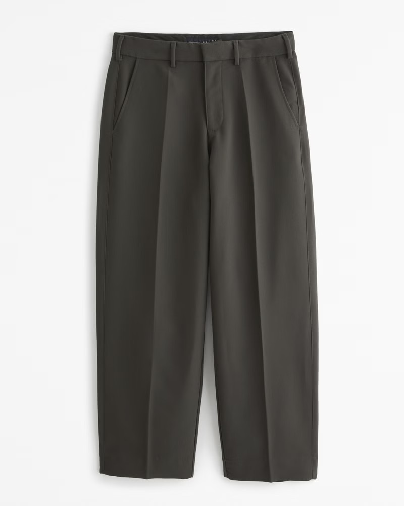 Abercrombie & Fitch Men's Baggy Trouser in Dark Olive Green - Size 38 X 32 | Abercrombie & Fitch (US)