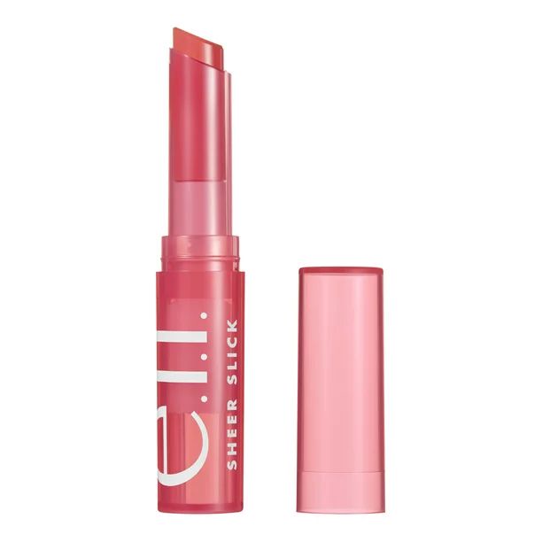 e.l.f. Sheer Slick Lipstick, Grapefruit | Walmart (US)