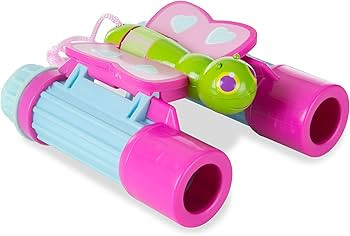 Melissa & Doug Sunny Patch Cutie Pie Butterfly Binoculars - Pretend Play Toy | Amazon (US)