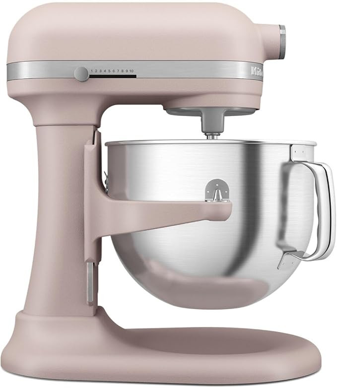 KitchenAid 7 Quart Bowl-Lift Stand Mixer, KSM70SKXX, Feather Pink | Amazon (US)