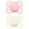 MAM Perfect 2-6 Months Soother Double Pack - Pink | Boots.com