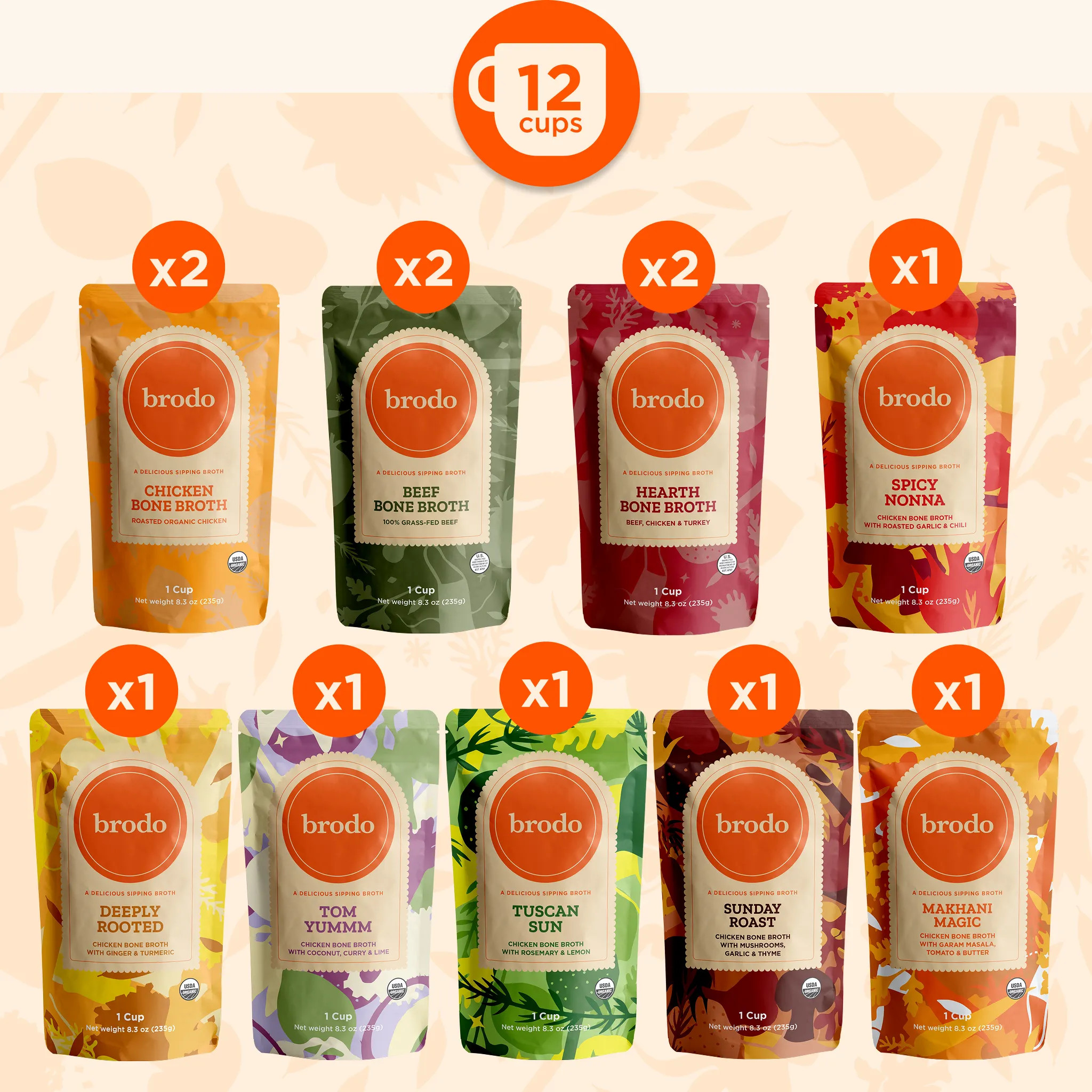 Sampler Box - Find your favorite flavor today | Brodo