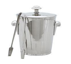 Harrison Ice Bucket with Tongs | Pottery Barn (US)