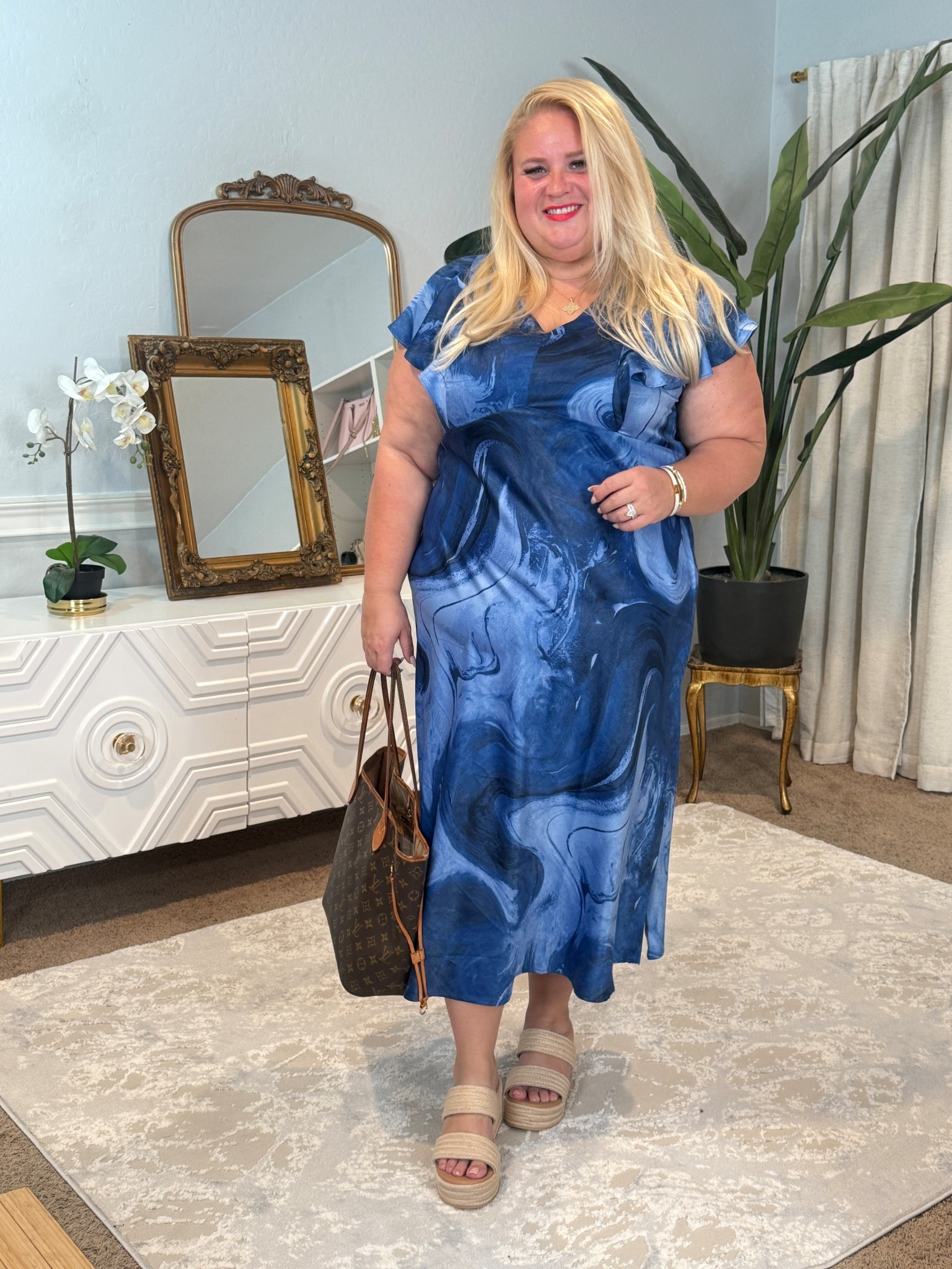 Church outfit 
Dress is 22 (xxxl) non stretch size up 1 time

#LTKFindsUnder50 #LTKStyleTip #LTKPlusSize