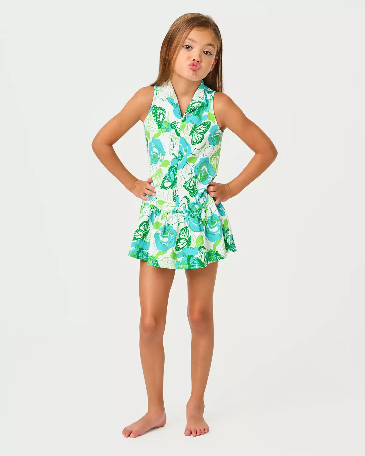 UPF 50+ Luxletic Girls Mini Federica Dress | Lilly Pulitzer