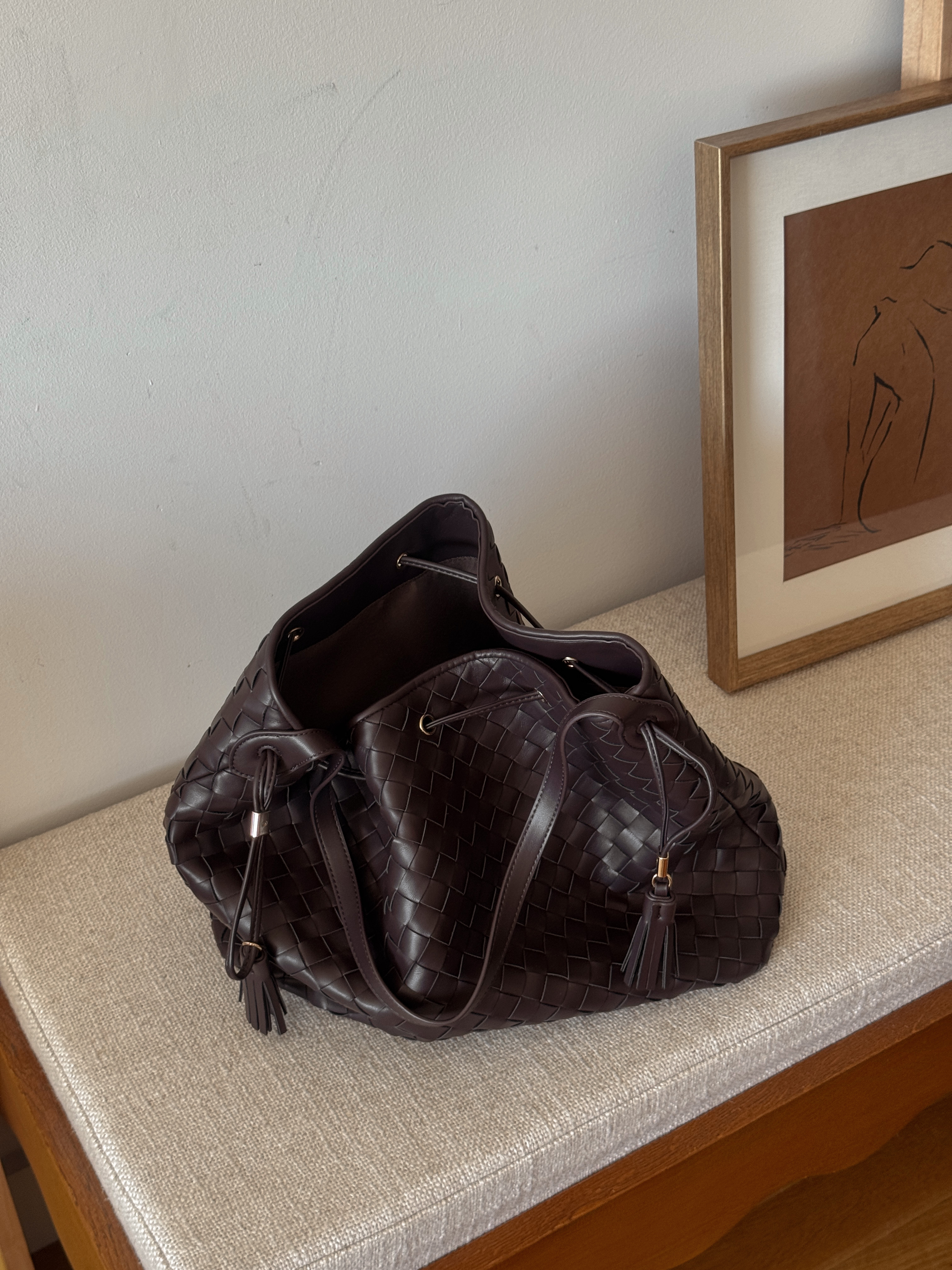 Meet the bag that does it all. Will be styling this woven drawstring beauty across every season

 

#LTKgrwm #LTKootd #LTKBeauty