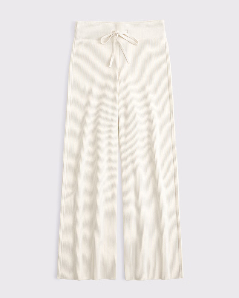 Brushed Rib Sweater Pant | Abercrombie & Fitch (US)