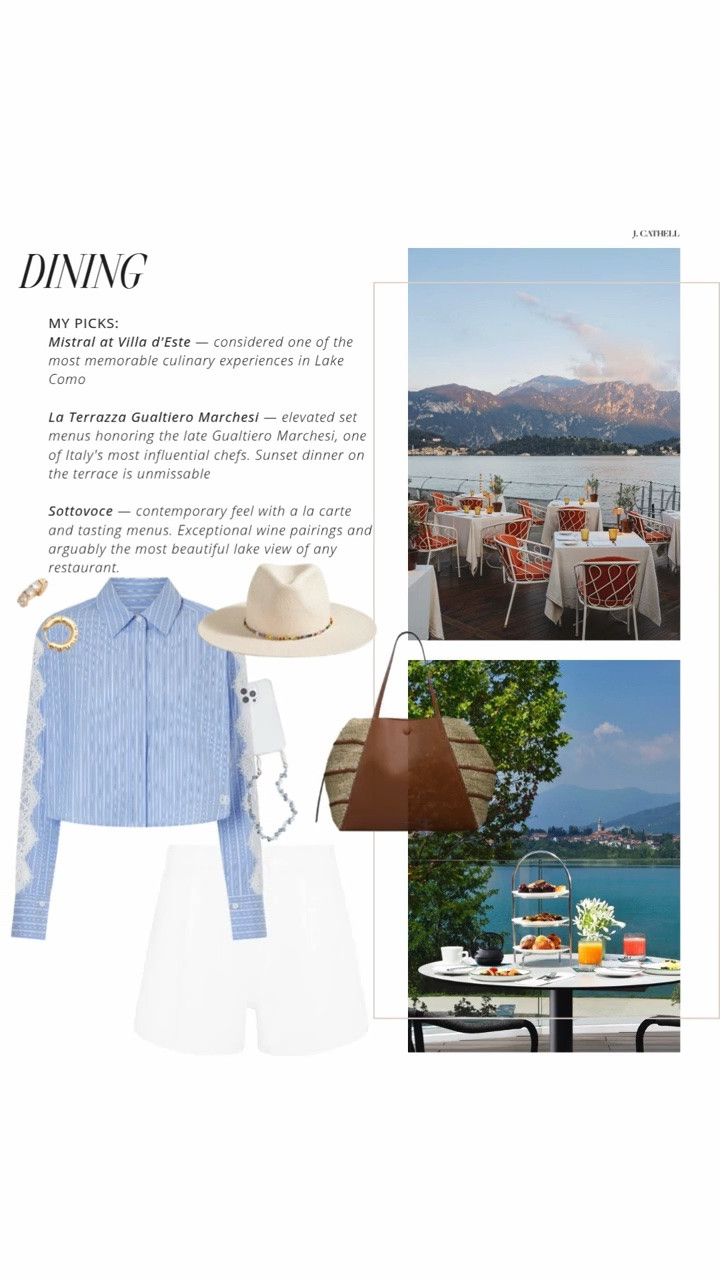 Lake Como has officially entered my European summer daydreams 🇮🇹✨

Think terracotta villas draped in bougainvillea, boat rides across glassy water, long lunches overlooking the lake, sunset aperitivos, and the kind of effortless luxury Italians do better than anyone. I rounded up the best hotels, restaurants, villages, and experiences to save for your next trip—plus outfit inspiration inspired by the timeless Lake Como aesthetic.

From linen dresses and elegant swimwear to raffia bags and oversized sunglasses, this edit is all about dressing for la dolce vita.

Shop the full Lake Como edit below. 🤍

#LakeComo #LakeComoItaly #ItalianSummer #EuropeanSummer #VacationStyle #LuxuryTravel #WhatToWear #ResortStyle #QuietLuxury #SummerStyle #LTKStyle #TravelGuide #ItalyTravel #LakeComoStyle

#LTKTravel #LTKSeasonal #LTKOver40 #LTKTravel