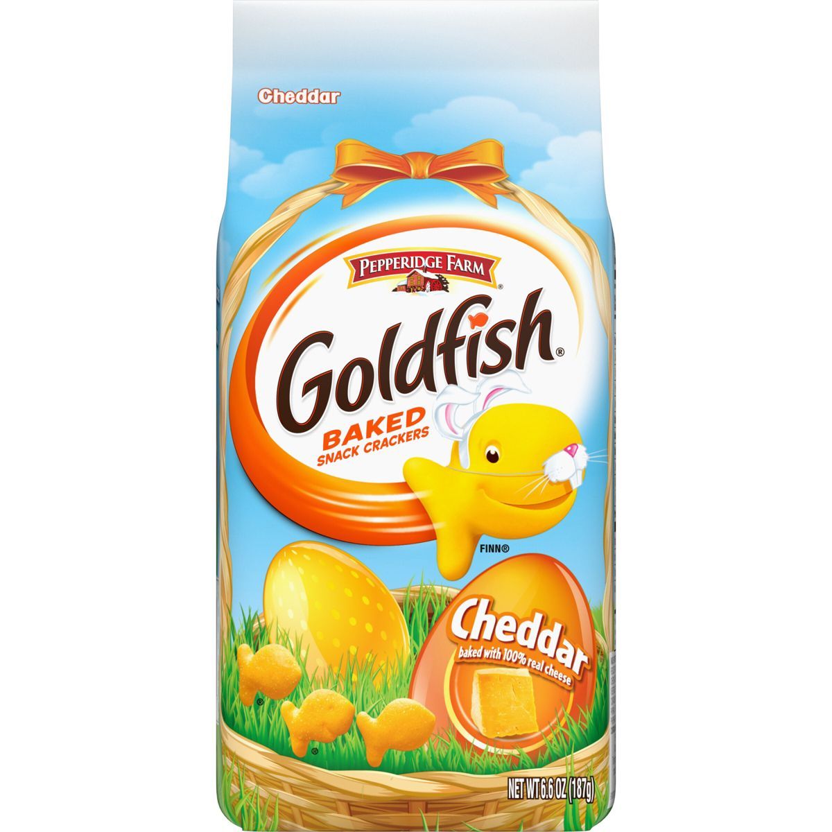 TargetGrocerySnacksCrackersShop all GoldfishGoldfish Spring Cheddar Crackers  - 6.6oz4.8 out of 5... | Target